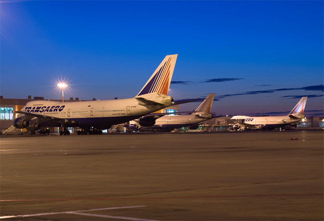 Transaero Airlines - Boeingy 747