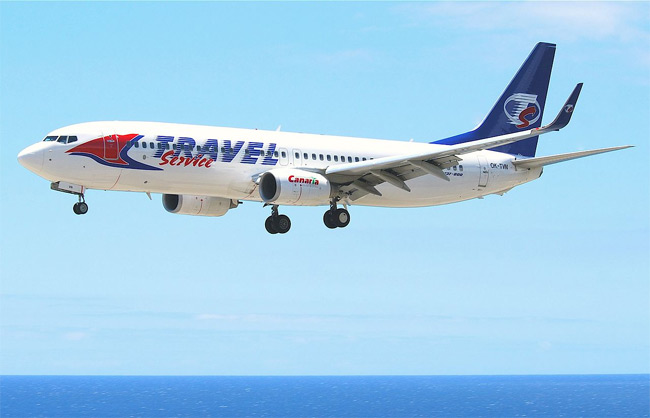 Travel Service - Boeing 737-800 - OK-TVN