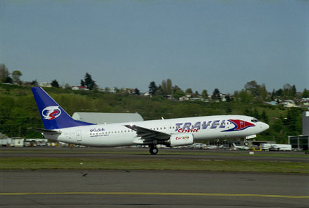 Travel Service - Boeing 737-800