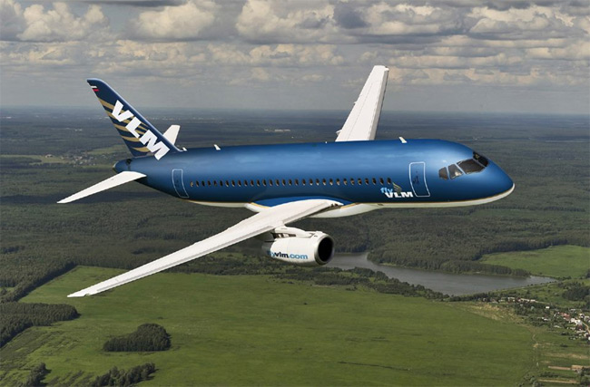 VLM Airlines - Suchoj Superjet 100LR