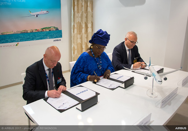 Air Senegal - Airbus A330neo - podpis smlouvy
