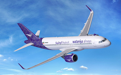 Wataniya Airways - Airbus A320