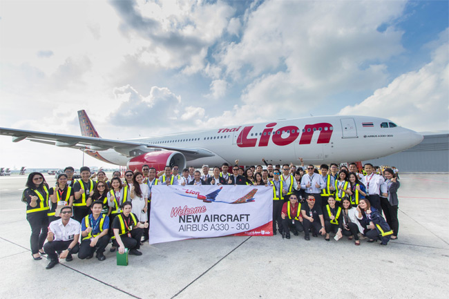 Thai Lion Air - Airbus A300-300 - uvítání Bangkok