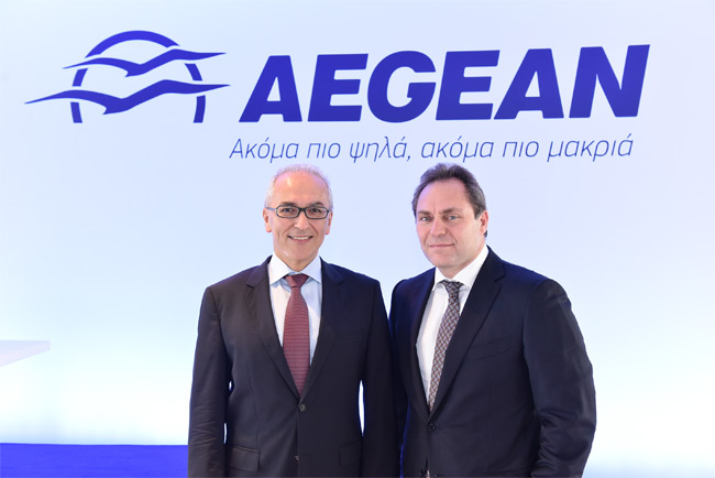 Aegean Airlines - Dimitrios Gerogiannis a Eric Schulz