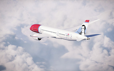 Norwegian - Boeing 787 Dreamliner - Robert Burns