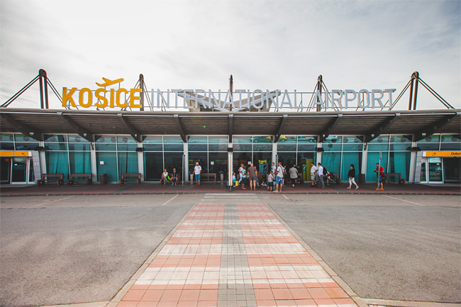 Košice - letiště - terminál