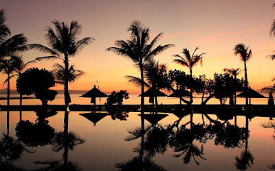 Bali - západ Slunce