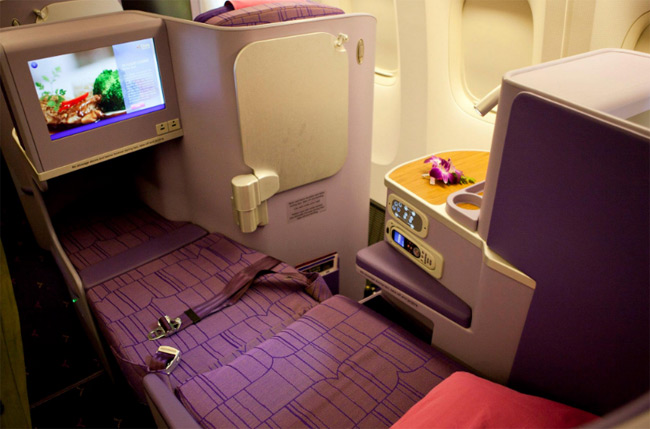 Thai Airways - Royal Silk Class