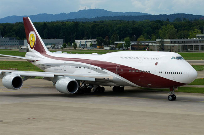 Qatar Amiri Flight - Boeing 747-8