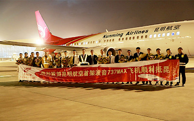 Kunming Airlines - první Boeing 737 MAX 8