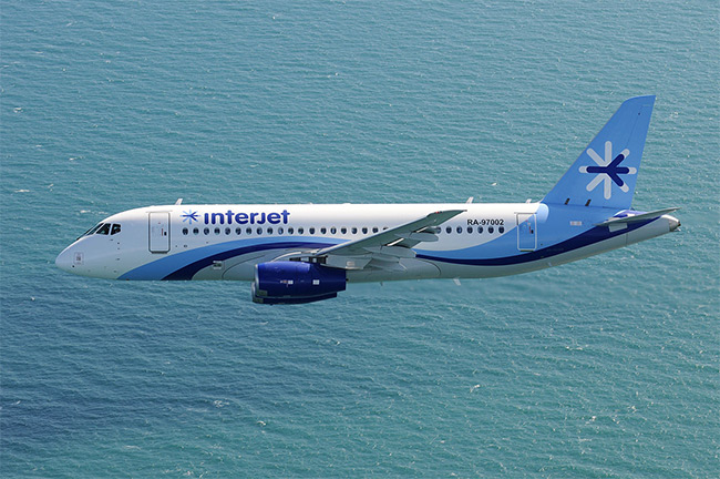 Interjet - Suchoj Superjet 100