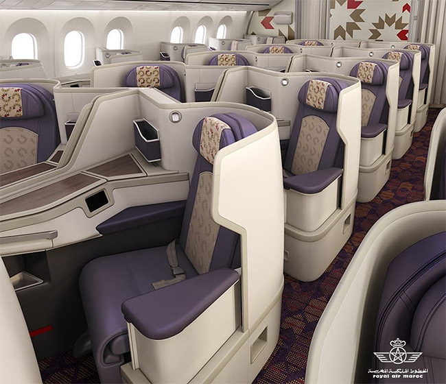 Royal Air Maroc - Boeing 787-9 - Business Class