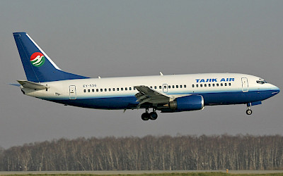 Tajik Air - Boeing 737-300 (foto: Dmitriy Pichugin/Wikipedia Commons -  GNU Free 1.2)
