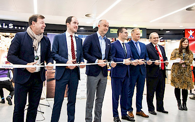 Otevření nové komerční zóny na Terminálu 2 (foto: Letiště Praha)