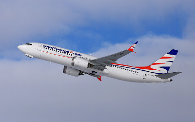 Nejnovější Boeing 737 MAX registrace OK-SWM (foto: Smartwings)