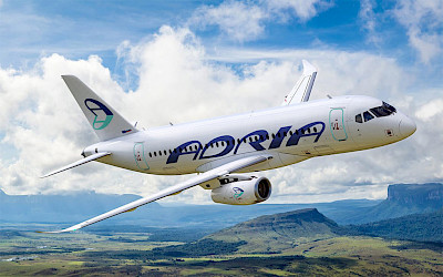 Superjet 100 v barvách slovinské Adria Airways (foto: Sukhoi Civil Aircraft)