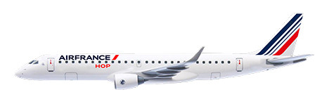 Air France Hop bude mít livery odpovídající vzhledu mateřské společnosti (obrázek: Air France)