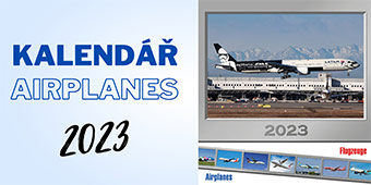 Kalendář AIRPLANES 2022