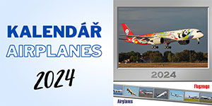 Kalendář AIRPLANES 2024