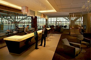 Bar v salónku Concorde. - Autor: British Airways