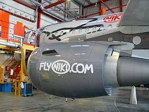Dokončený Airbus A319 pro rakouskou nízkonákladovou společnost Niki. - Autor: Tomáš Hampl