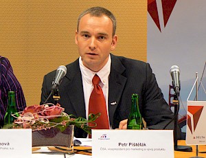Petr Pištělák, viceprezident ČSA pro marketing a vývoj produktu - Autor: Tomáš Hampl