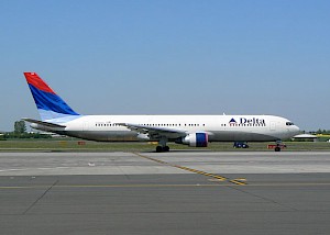 Boeing 767-300 společnosti Delta Air Lines - Autor: Tomáš Hampl