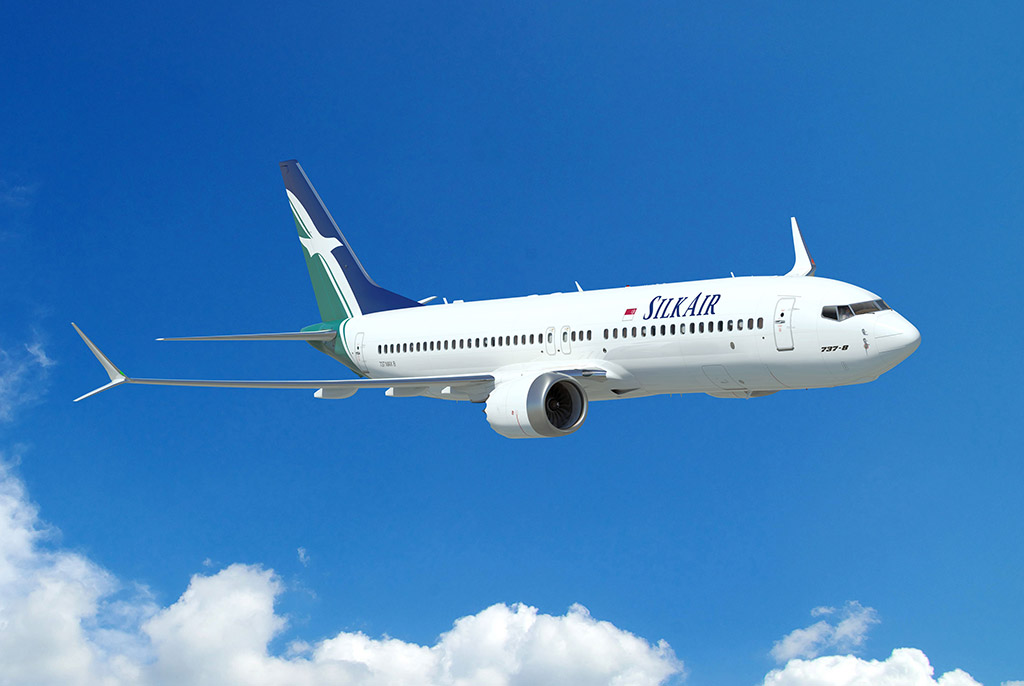 Silk Air v současnosti provozuje pět letadel Boeing 737 MAX (foto: Boeing Co.)