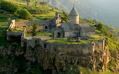 Známý Tatevský klášter z 9. století se nachází na jihu Arménie (foto: Alexander Naumov/Wikimedia Commons - CC BY 3.0)