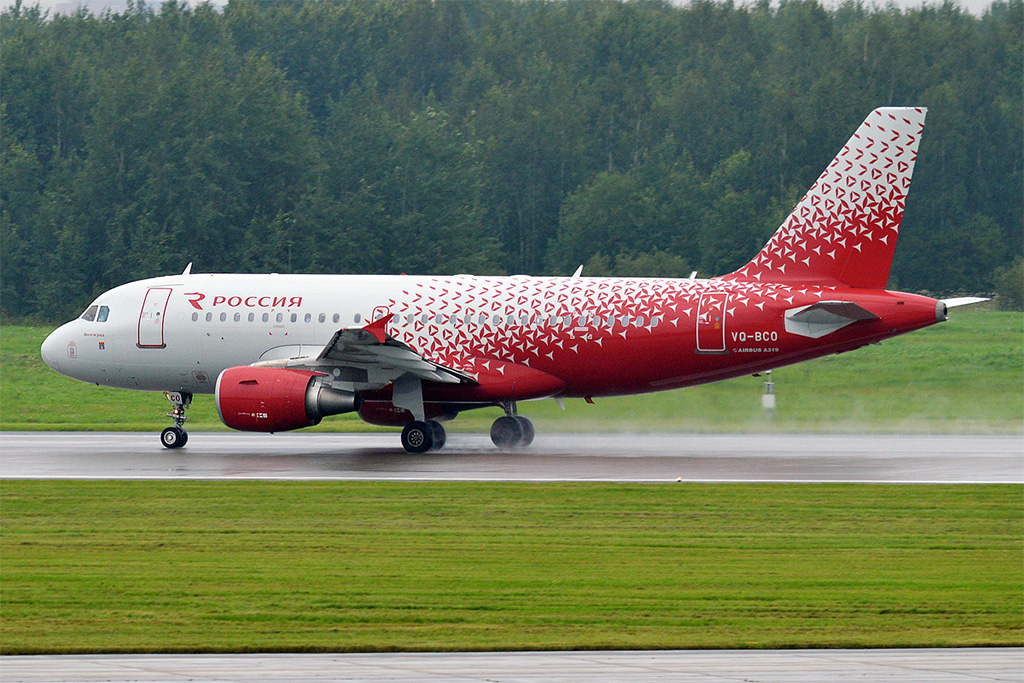 Rossiya Airlines - Airbus A319 (foto: Anna Zvereva/Wikimedia Commons - CC BY-SA 2.0)