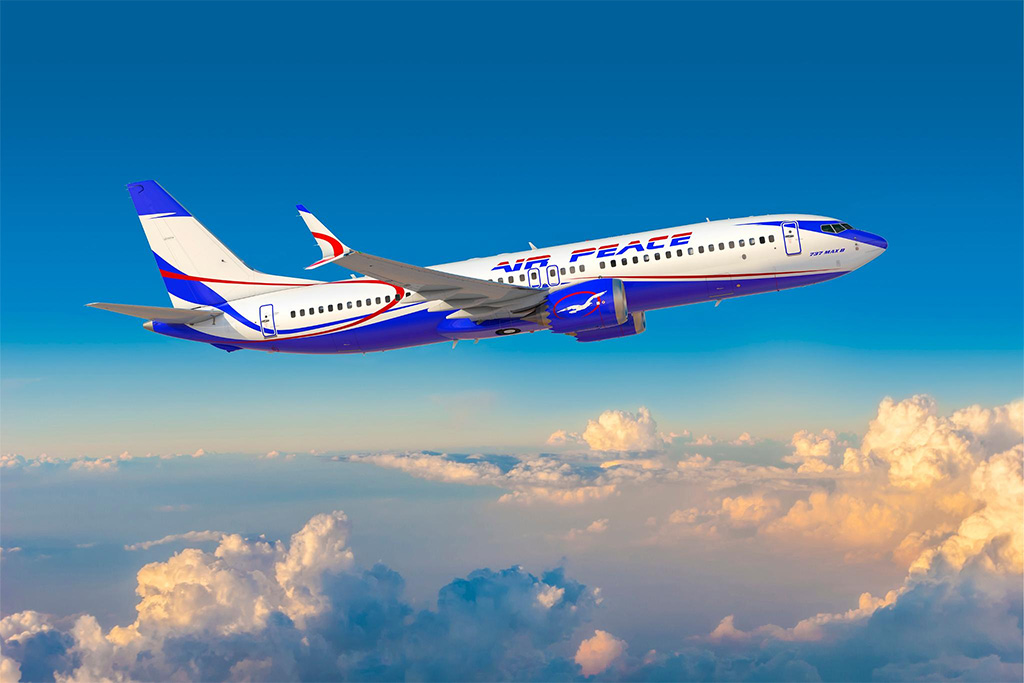 Air Peace - Boeing 737 MAX 8 (foto: Boeing Co.)