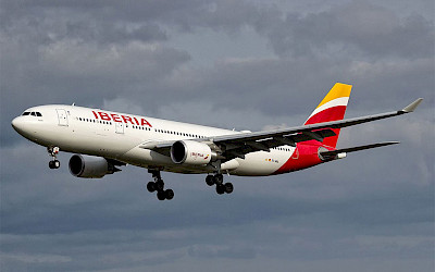Iberia - Airbus A330-200 (foto: Bene Riobó/Wikimedia Commons - CC BY-SA 4.0)