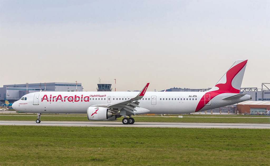 První Airbus A321LR v barvách Air Arabia (foto: Air Arabia)