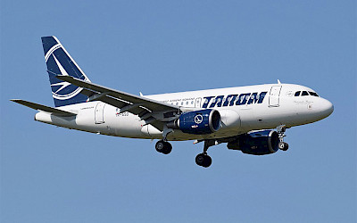 TAROM - Airbus A319 (foto: Adrian Pingstone/Wikimedia Commons - Public Domain)