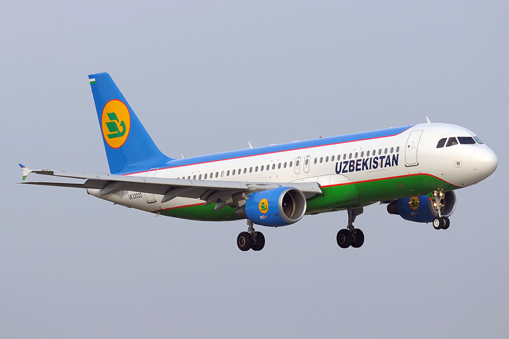 Uzbekistan Airways - Airbus A320 (foto: Konstantin Nikiforov/Wikimedia Commons - GFDL 1.2)