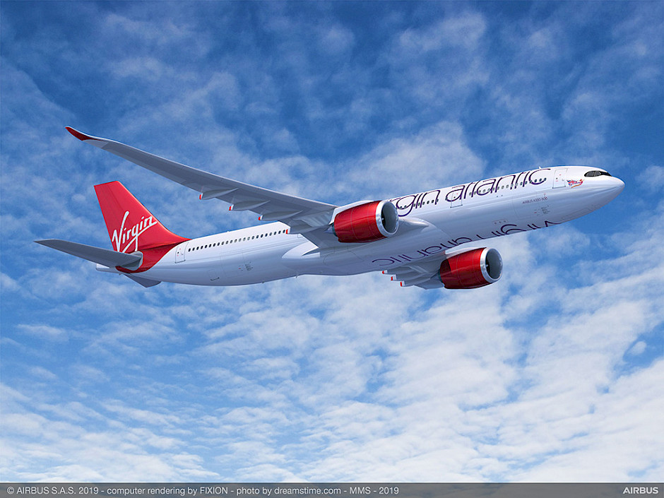 Virgin Atlantic - Airbus A330neo (foto: Airbus)
