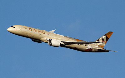 Etihad Airways - Boeing 787 Dreamliner (foto: Mike Burdett/Wikimedia Commons - CC BY-SA 2.0)