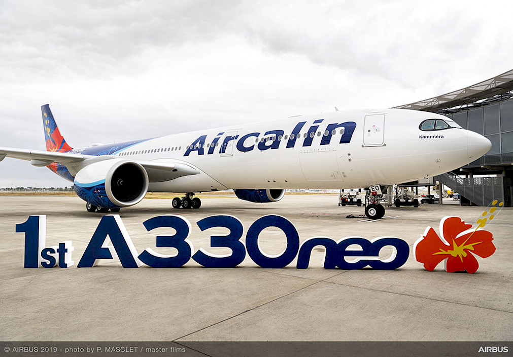 První Airbus A330neo pro Aircalin (foto: Airbus)
