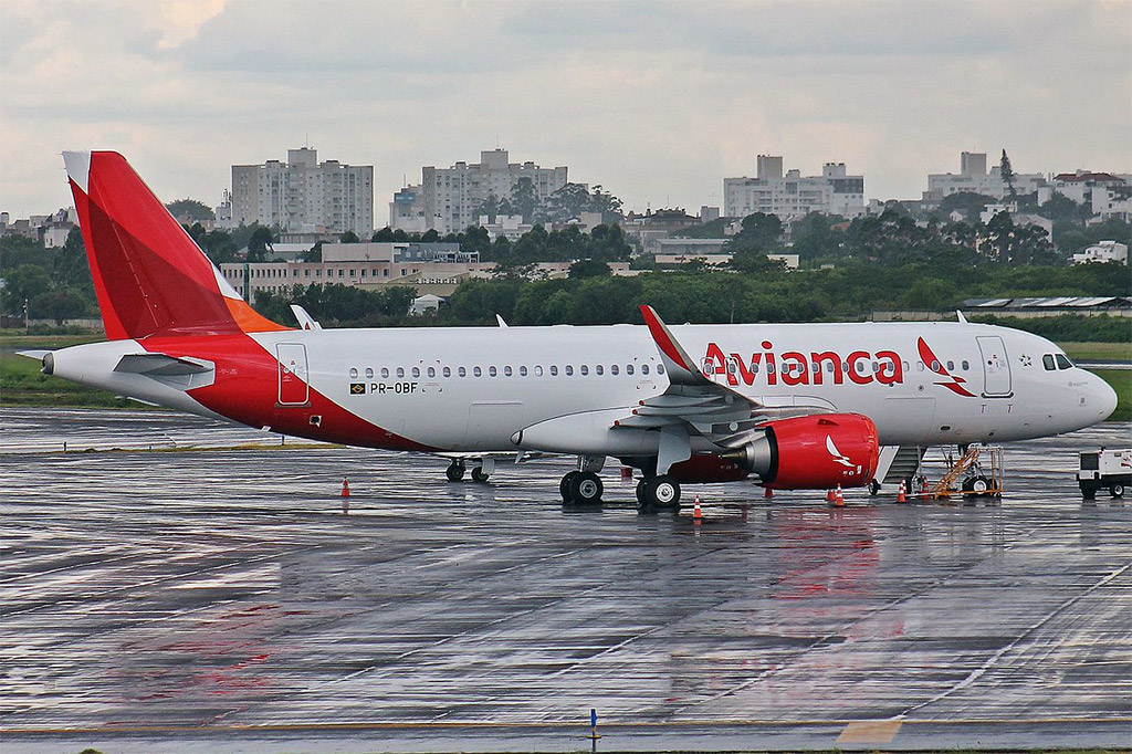 Airbus A320neo společnosti Avianca Brasil (foto: Rafael Luiz Canossa/Wikimedia Commons - CC BY-SA 2.0)
