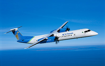 Air Tanzania - Bombardier Q400 (foto: Bombardier Commercial Aircraft)