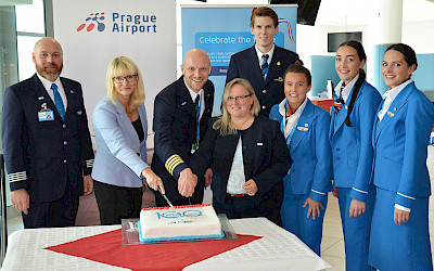 Oslava 100 let KLM Royal Dutch Airlines na pražském letišti (foto: KLM)