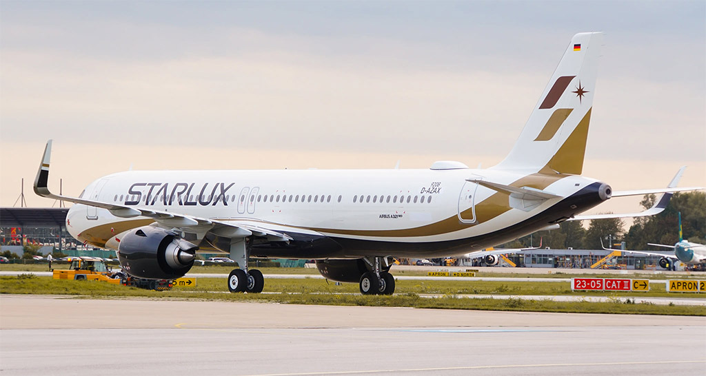 První Airbus A321neo tchajwanské společnosti Starlux Airlines (foto: Starlux Airlines)