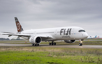 Nový Airbus A350-900 v barvách Fiji Airways (foto: Airbus)