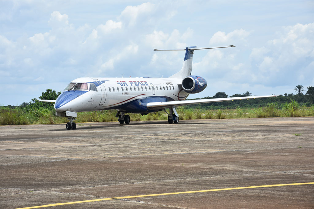 Embraer ERJ145 dceřiné společnosti Air Peace Hopper (foto: Embraer)