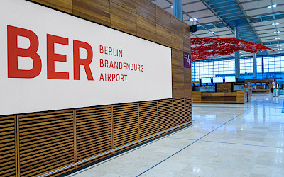 Odbavovací hala nového letiště Berlín-Brandenburg (foto: Flughafen Berlin)