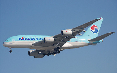 Korean Air provozuje deset letadel Airbus A380 (foto: Aero Icarus/Wikimedia Commons - CC BY-SA 2.0)