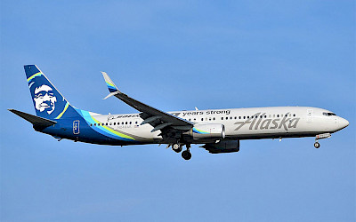 Alaska Airlines - Boeing 737-900ER (foto: Adam Moreira/Wikimedia Commons - CC BY-SA 4.0)