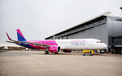 Wizz Air - Airbus A321neo (foto: Airbus)