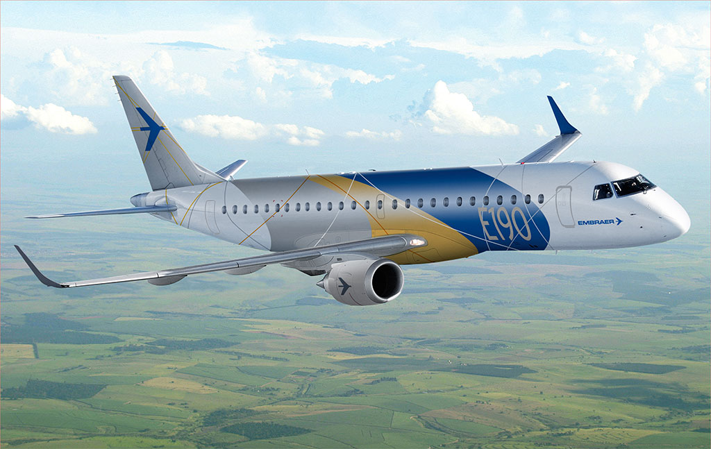 Embraer E190 byl součástí obchodně úspěšné řady E-Jet (foto: Embraer)