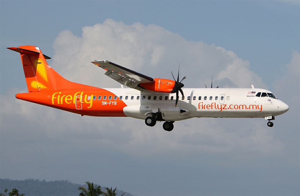 Budoucí národní dopravce Malajsie? Firefly - ATR 72-500 (foto: M Radzi Desa/Wikimedia Commons - GFDL 1.2)